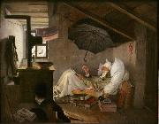 The Poor Poet (mk09) Carl Spitzweg